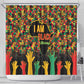 Black History Month Shower Curtain I'm Black And I'm Proud