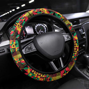 Black History Month Steering Wheel Cover I'm Black And I'm Proud