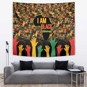 Black History Month Tapestry I'm Black And I'm Proud