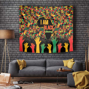 Black History Month Tapestry I'm Black And I'm Proud
