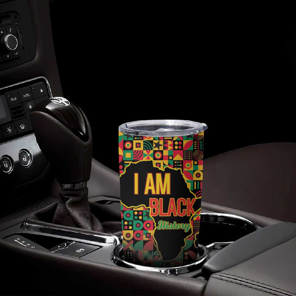 Black History Month Tumbler Cup I'm Black And I'm Proud