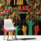 Black History Month Window Curtain I'm Black And I'm Proud