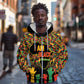 Black History Month Zip Hoodie I'm Black And I'm Proud