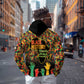 Black History Month Zip Hoodie I'm Black And I'm Proud
