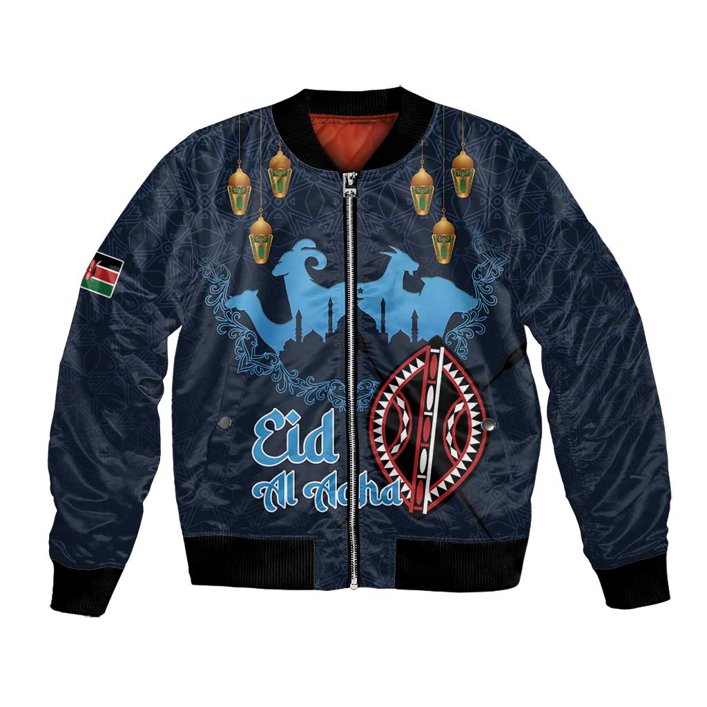Happy Eid Al-Adha Bomber Jacket Kenya Mubarak