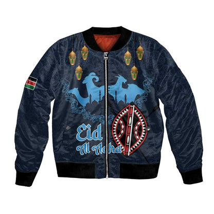 Happy Eid Al-Adha Bomber Jacket Kenya Mubarak