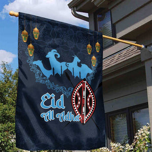 Happy Eid Al-Adha Garden Flag Kenya Mubarak