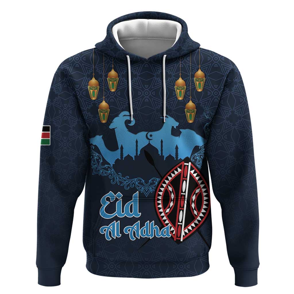 Happy Eid Al-Adha Hoodie Kenya Mubarak