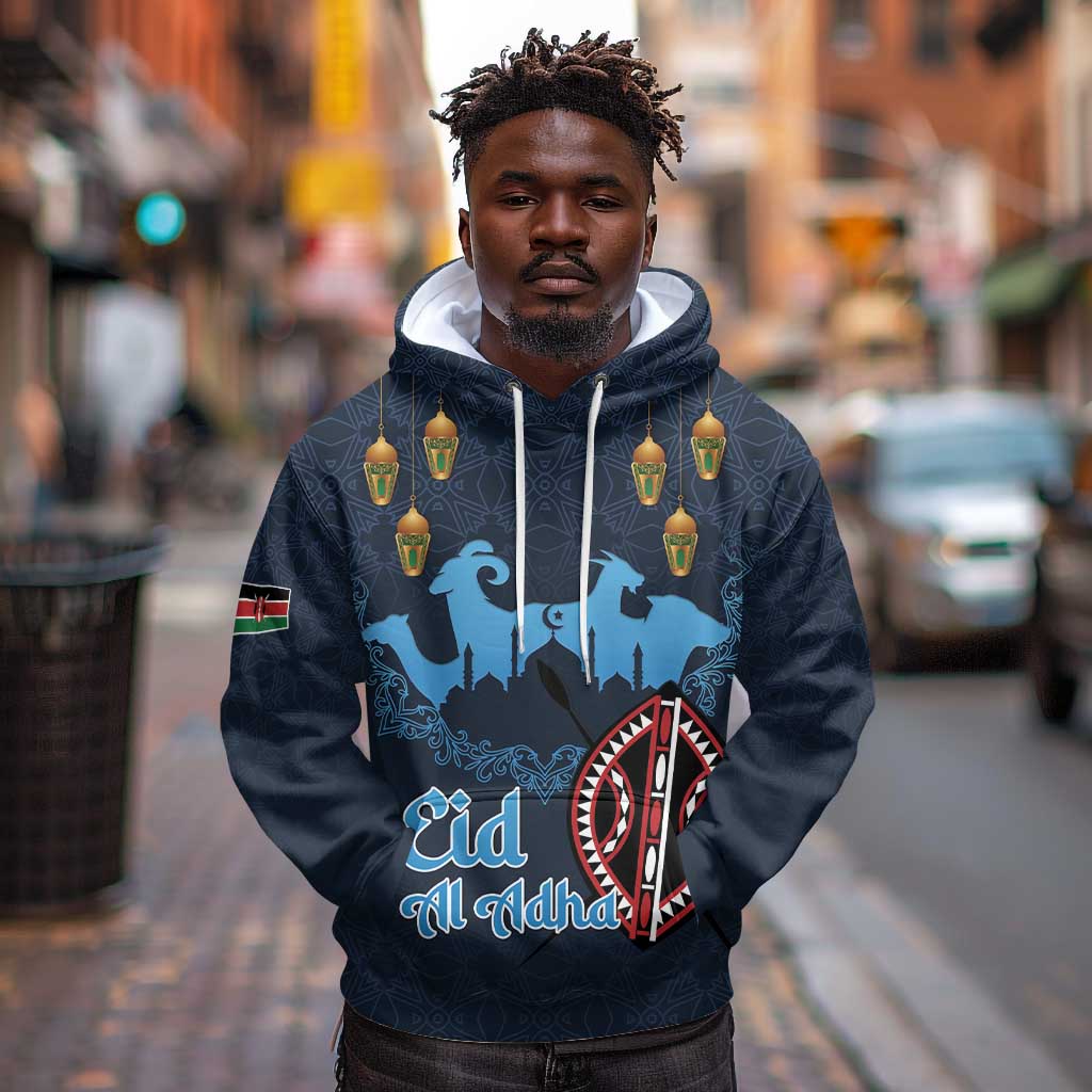 Happy Eid Al-Adha Hoodie Kenya Mubarak