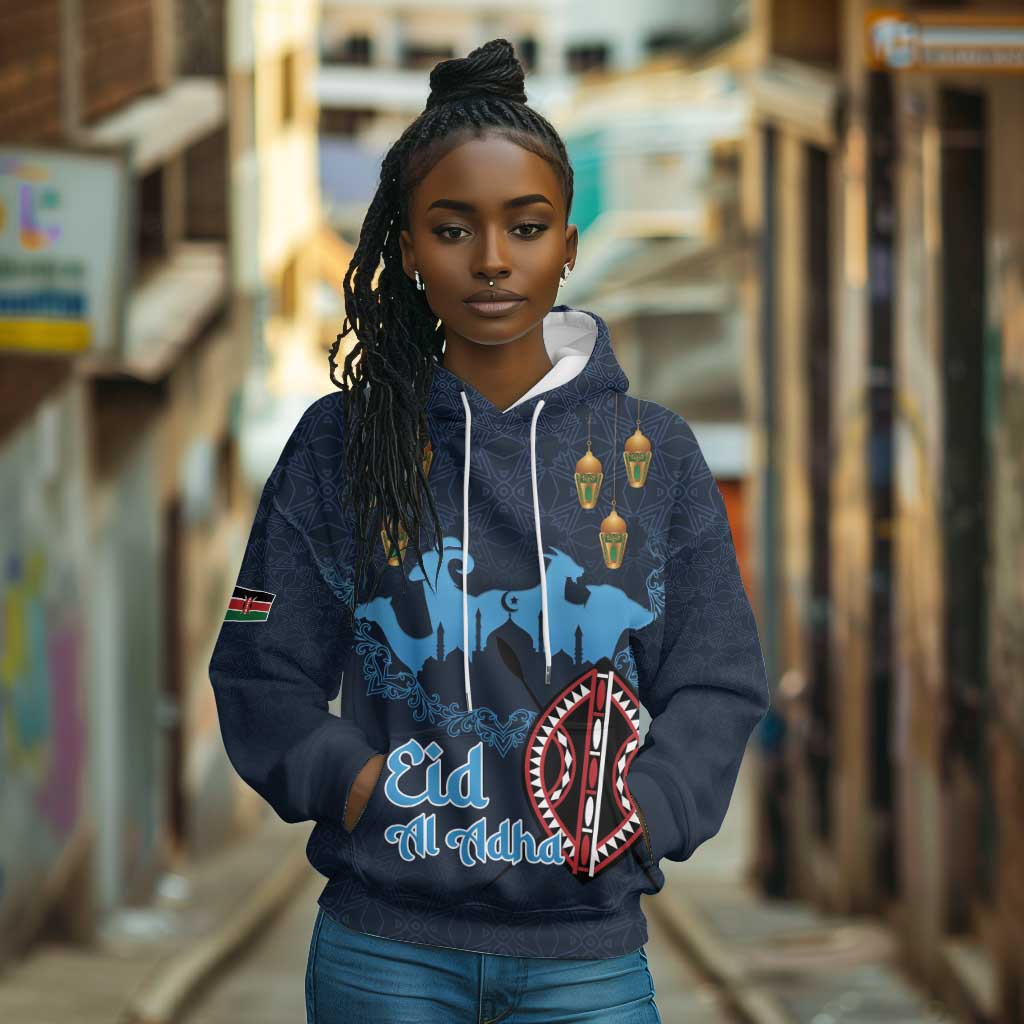 Happy Eid Al-Adha Hoodie Kenya Mubarak