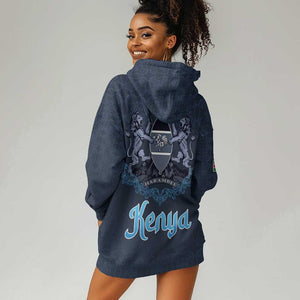 Happy Eid Al-Adha Hoodie Dress Kenya Mubarak