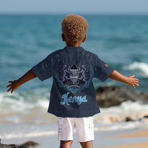 Happy Eid Al-Adha Kid Hawaiian Shirt Kenya Mubarak