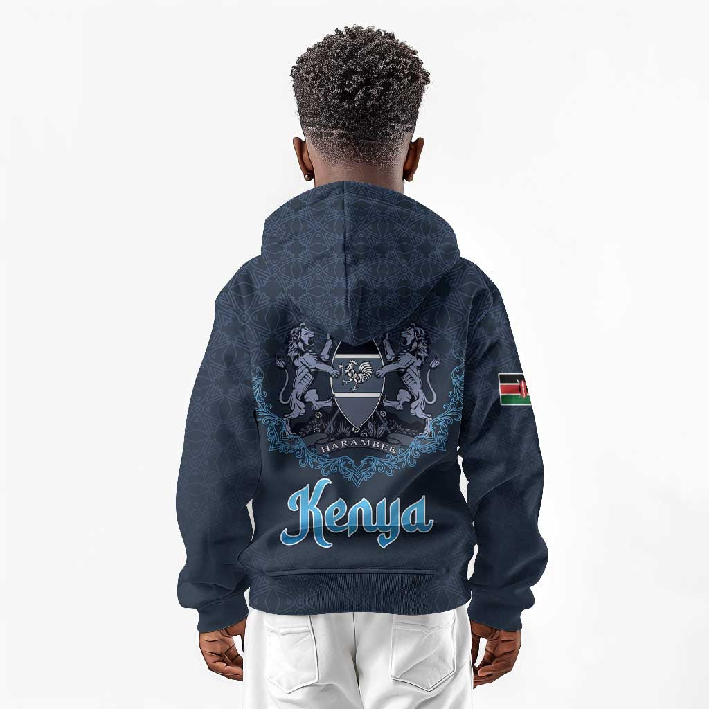 Happy Eid Al-Adha Kid Hoodie Kenya Mubarak