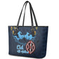 Happy Eid Al-Adha Leather Tote Bag Kenya Mubarak