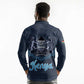 Happy Eid Al-Adha Long Sleeve Polo Shirt Kenya Mubarak