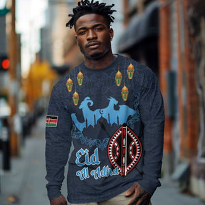 Happy Eid Al-Adha Long Sleeve Shirt Kenya Mubarak