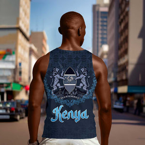 Happy Eid Al-Adha Men Tank Top Kenya Mubarak