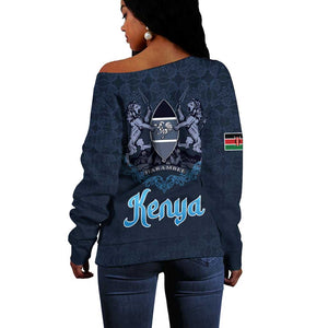 Happy Eid Al-Adha Off Shoulder Sweater Kenya Mubarak