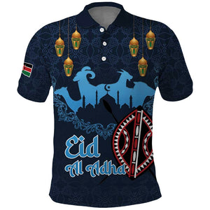 Happy Eid Al-Adha Polo Shirt Kenya Mubarak