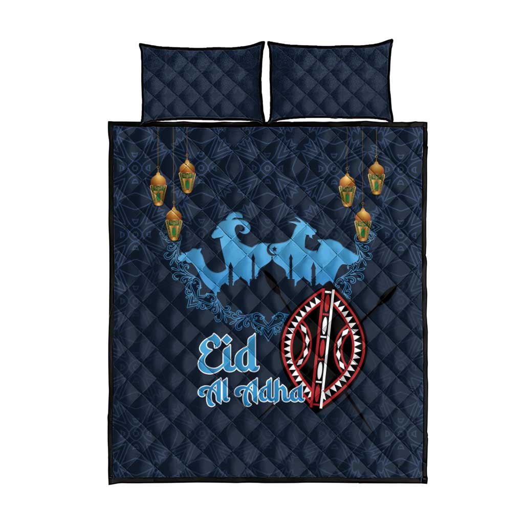 Happy Eid Al-Adha Quilt Bed Set Kenya Mubarak