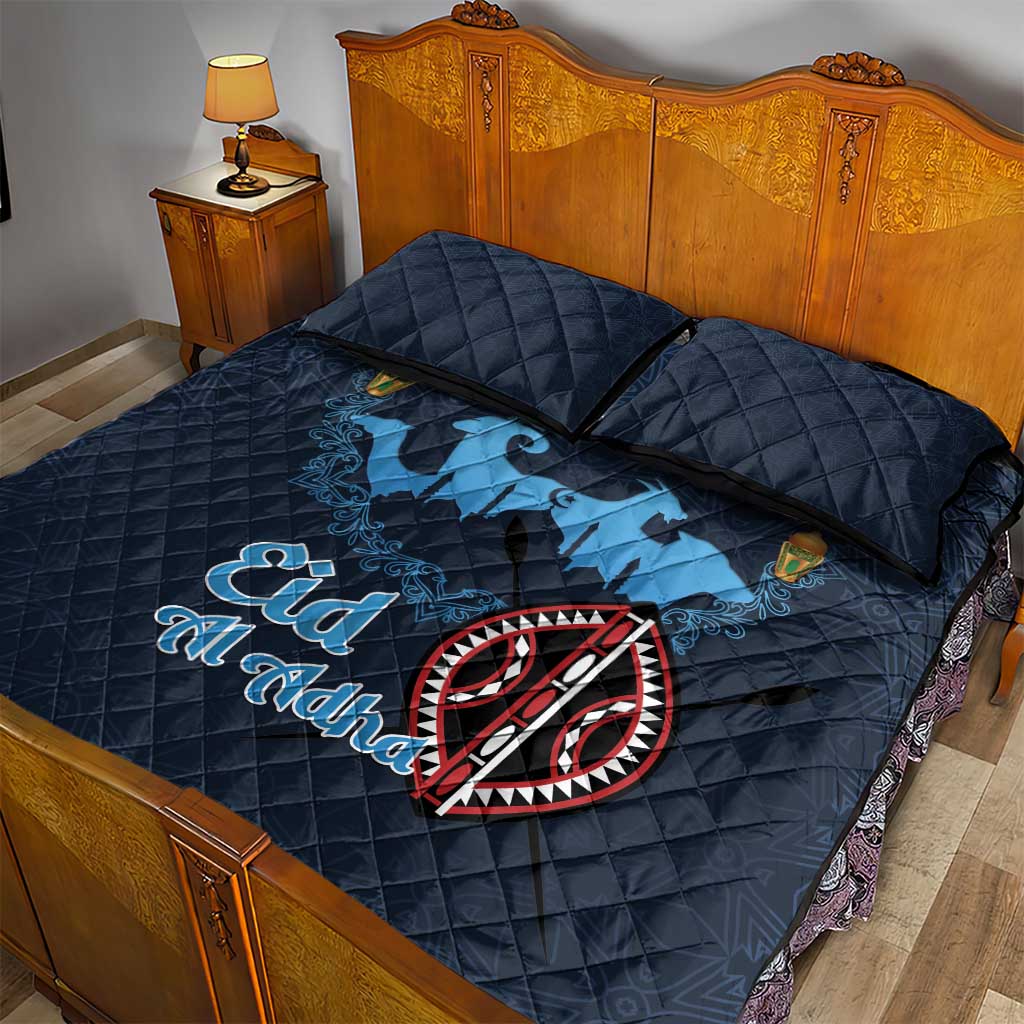Happy Eid Al-Adha Quilt Bed Set Kenya Mubarak