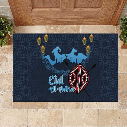 Happy Eid Al-Adha Rubber Doormat Kenya Mubarak