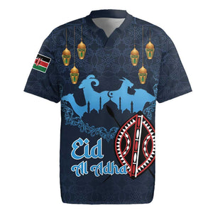 Happy Eid Al-Adha Rugby Jersey Kenya Mubarak