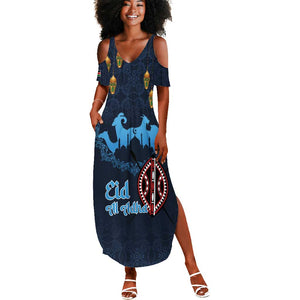 Happy Eid Al-Adha Summer Maxi Dress Kenya Mubarak