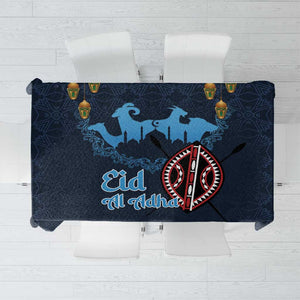 Happy Eid Al-Adha Tablecloth Kenya Mubarak