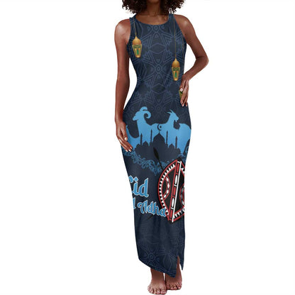 Happy Eid Al-Adha Tank Maxi Dress Kenya Mubarak