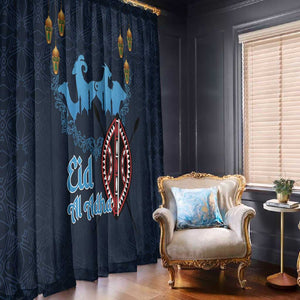Happy Eid Al-Adha Window Curtain Kenya Mubarak