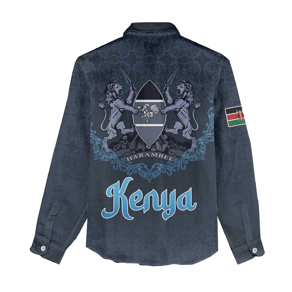 Happy Eid Al-Adha Women Casual Shirt Kenya Mubarak