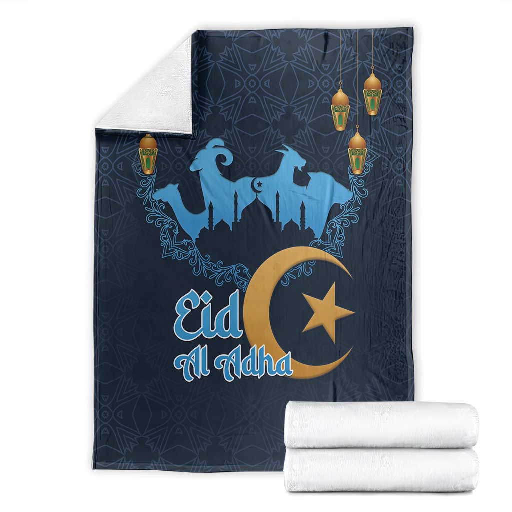 Happy Eid Al-Adha Blanket Algeria Mubarak