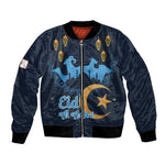 Happy Eid Al-Adha Bomber Jacket Algeria Mubarak