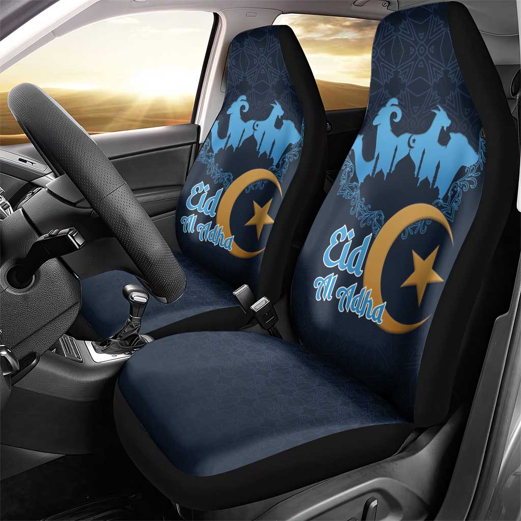 Happy Eid Al-Adha Car Seat Cover Algeria Mubarak