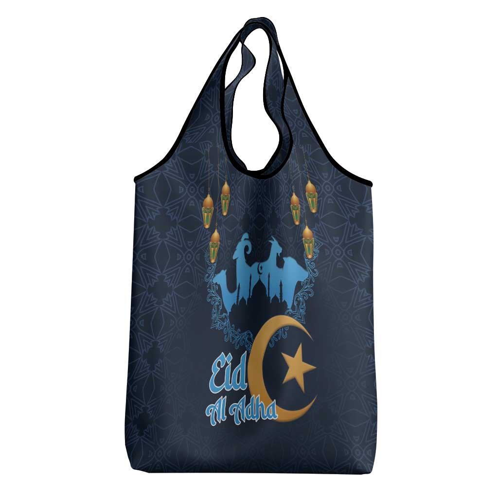 Happy Eid Al-Adha Grocery Bag Algeria Mubarak
