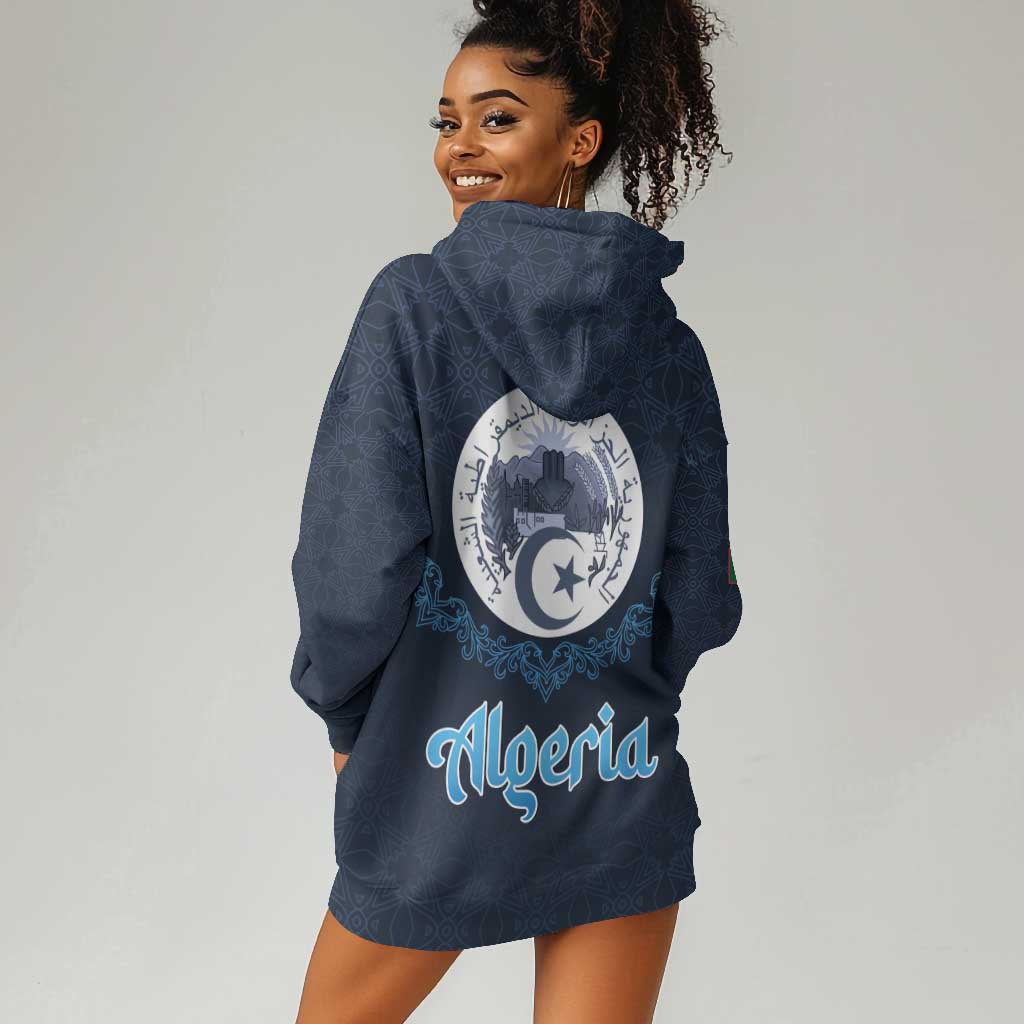 Happy Eid Al-Adha Hoodie Dress Algeria Mubarak