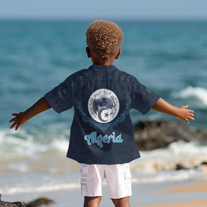 Happy Eid Al-Adha Kid Hawaiian Shirt Algeria Mubarak