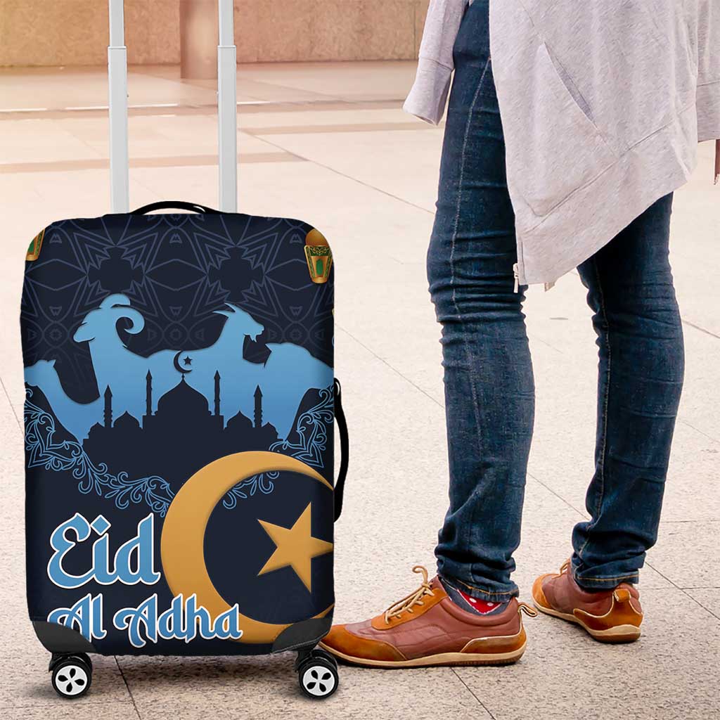 Happy Eid Al-Adha Luggage Cover Algeria Mubarak