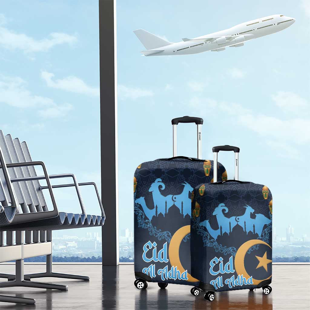 Happy Eid Al-Adha Luggage Cover Algeria Mubarak