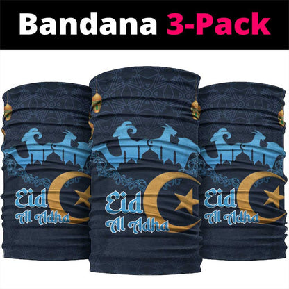 Happy Eid Al-Adha Neck Gaiter Algeria Mubarak LT15