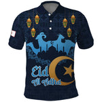Happy Eid Al-Adha Polo Shirt Algeria Mubarak