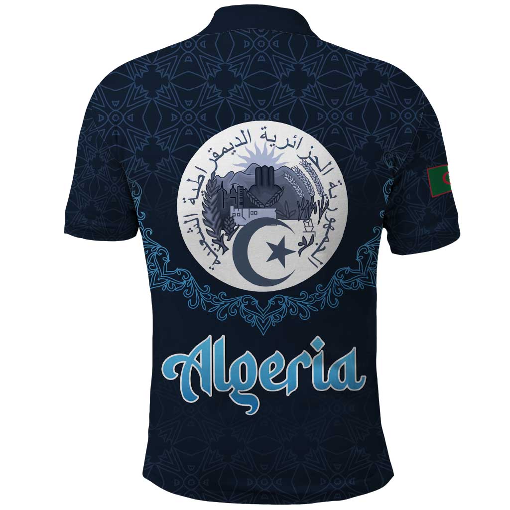 Happy Eid Al-Adha Polo Shirt Algeria Mubarak