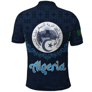 Happy Eid Al-Adha Polo Shirt Algeria Mubarak