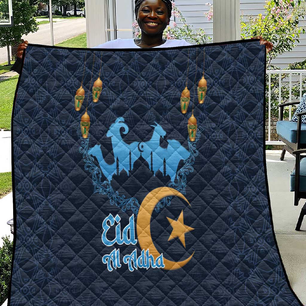 Happy Eid Al-Adha Quilt Algeria Mubarak