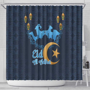 Happy Eid Al-Adha Shower Curtain Algeria Mubarak