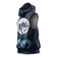 Happy Eid Al-Adha Sleeveless Hoodie Algeria Mubarak - African Pride