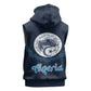 Happy Eid Al-Adha Sleeveless Zip Hoodie Algeria Mubarak - African Pride