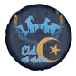 Happy Eid Al-Adha Spare Tire Cover Algeria Mubarak