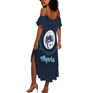Happy Eid Al-Adha Summer Maxi Dress Algeria Mubarak